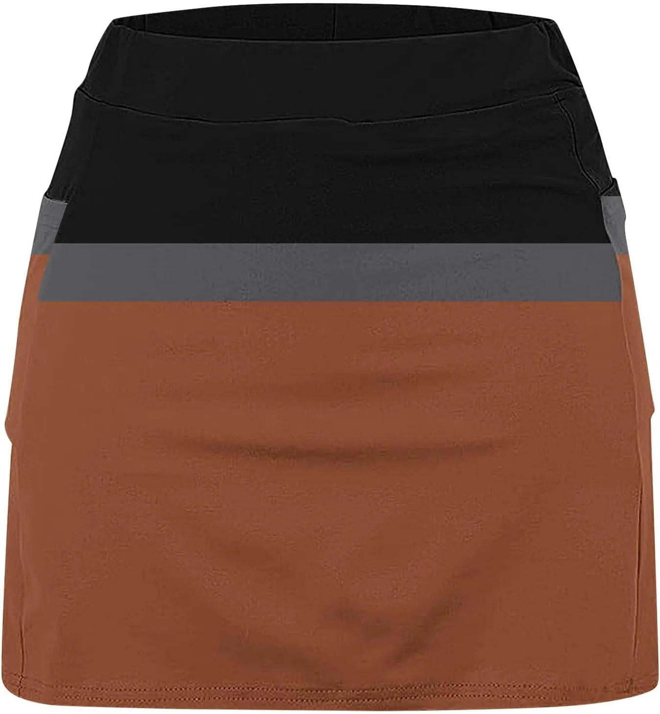 Athletic Skorts for Woman Elastic High Waisted Soft Comfy Stretch Workout Yoga Shorts Casual Summer Tennis Skirts