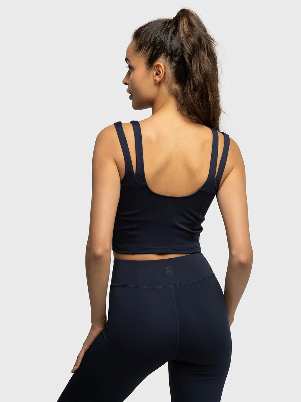 BARRY'S INK BLUE SPLIT STRAP TANK