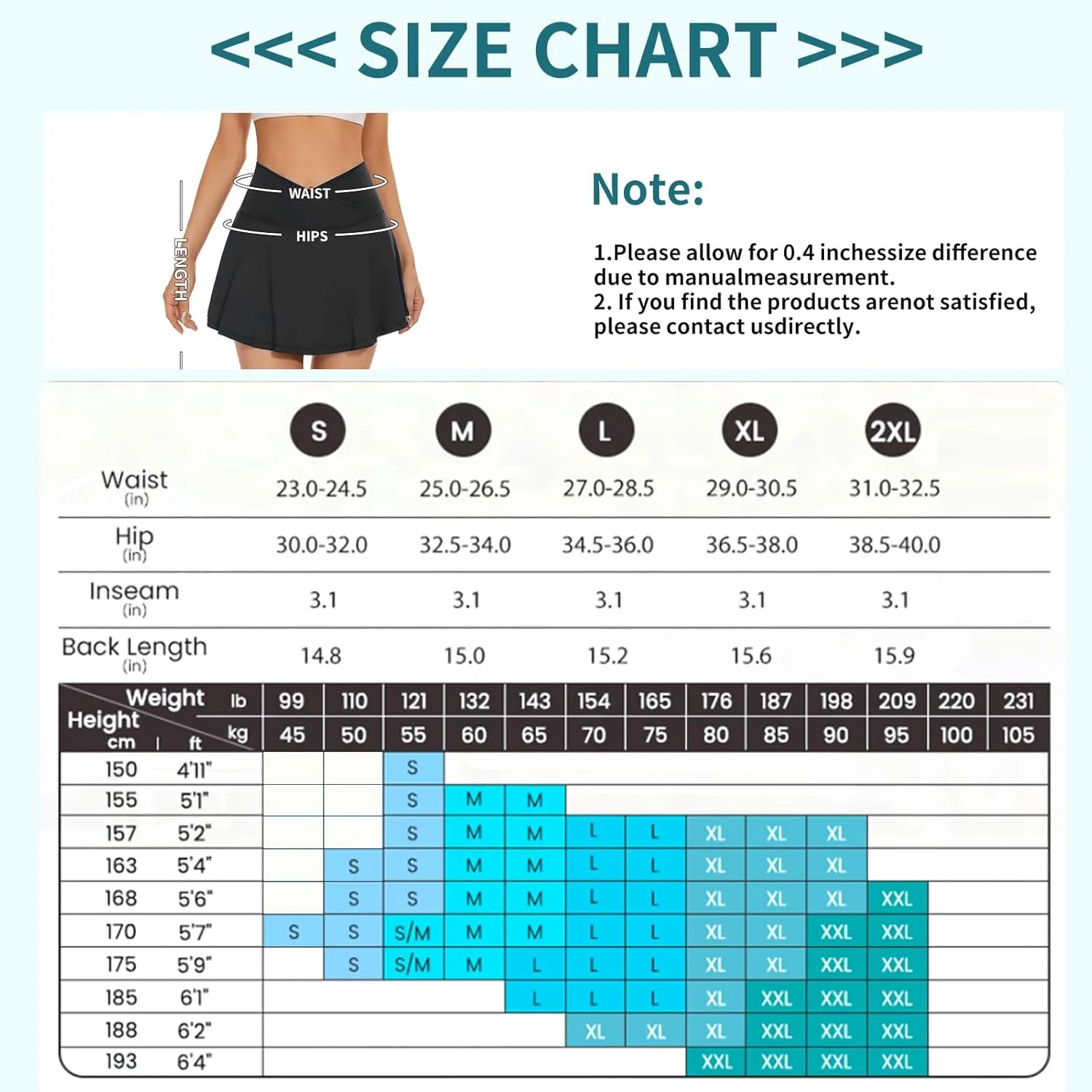 bpbtti Women's 1 or 2 Pack Crossover Tennis Skirt with Pockets High Waisted Pleated Golf Skorts Built-in Shorts for 2025