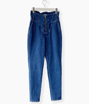 FUMIKA_UCHIDA/STRETCH DENIM CORSET PANTS(INDIGO)