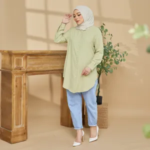 Hanie Blouse - Sage Mint