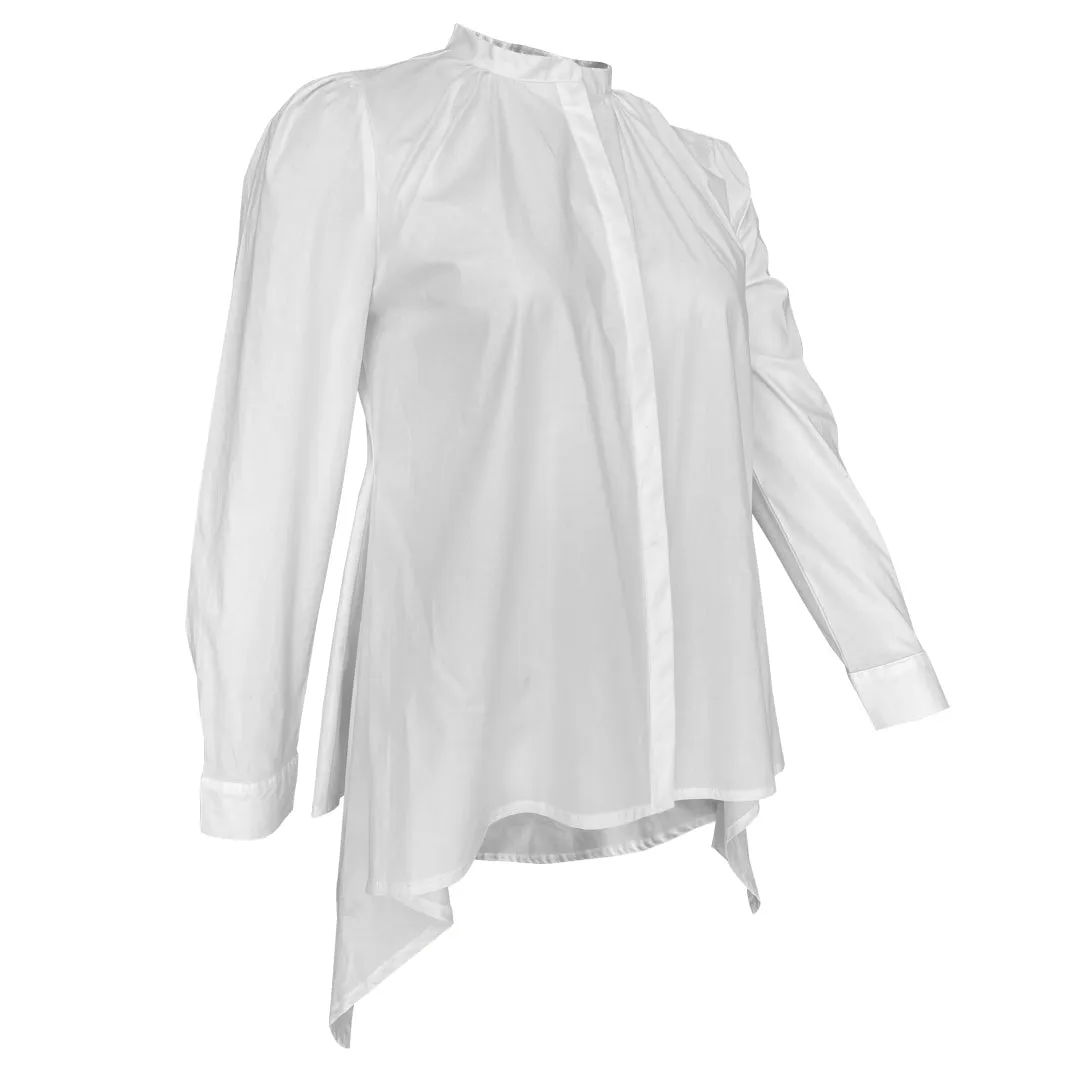 Haydar Batik Blouse - White