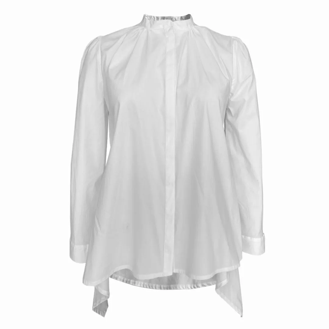 Haydar Batik Blouse - White