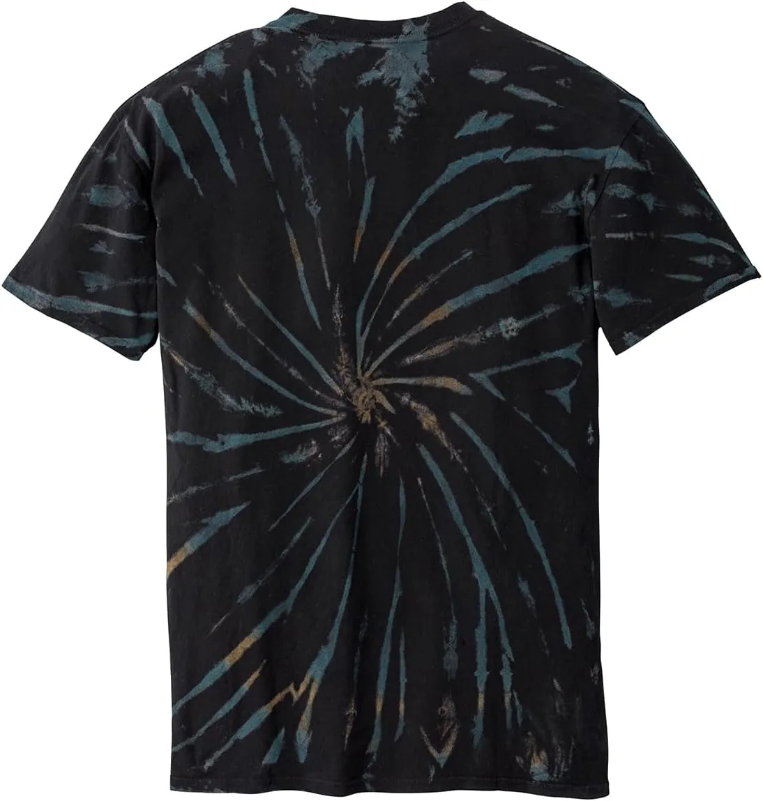 JustBlanks Mens 100% Cotton Short Sleeves Regular Fit Casual Tie-Dye T-Shirt