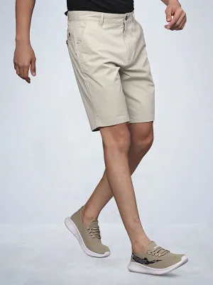 Light Cement Chino Shorts