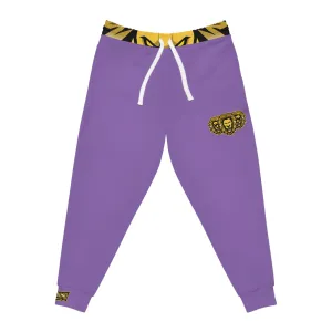 Light Purple "Sun Gold Lion" Athletic Joggers