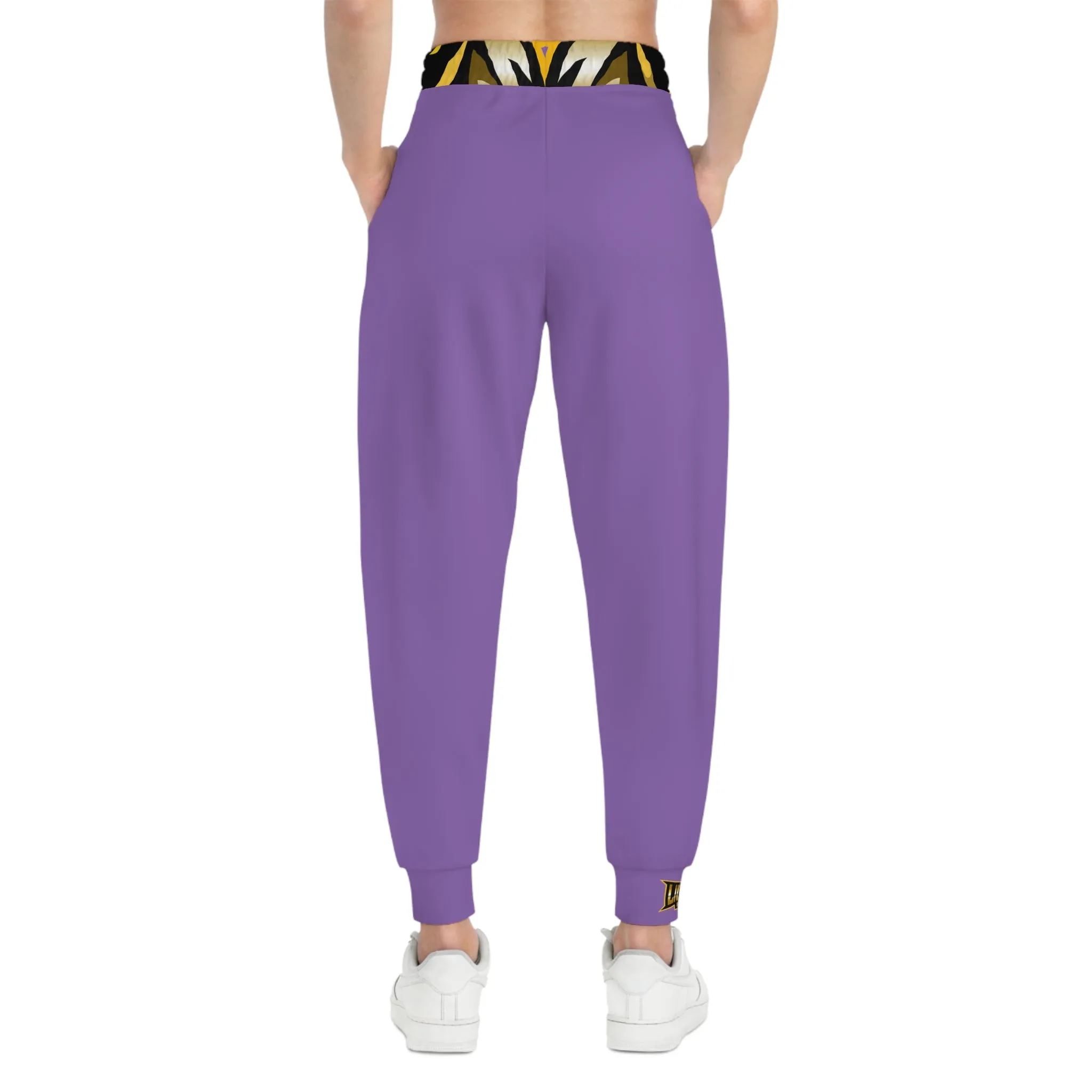 Light Purple "Sun Gold Lion" Athletic Joggers