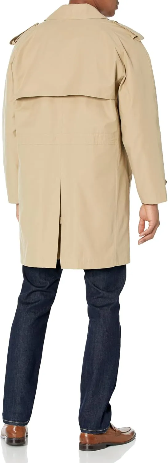LONDON FOG Men's Double Breasted Trenchcoat