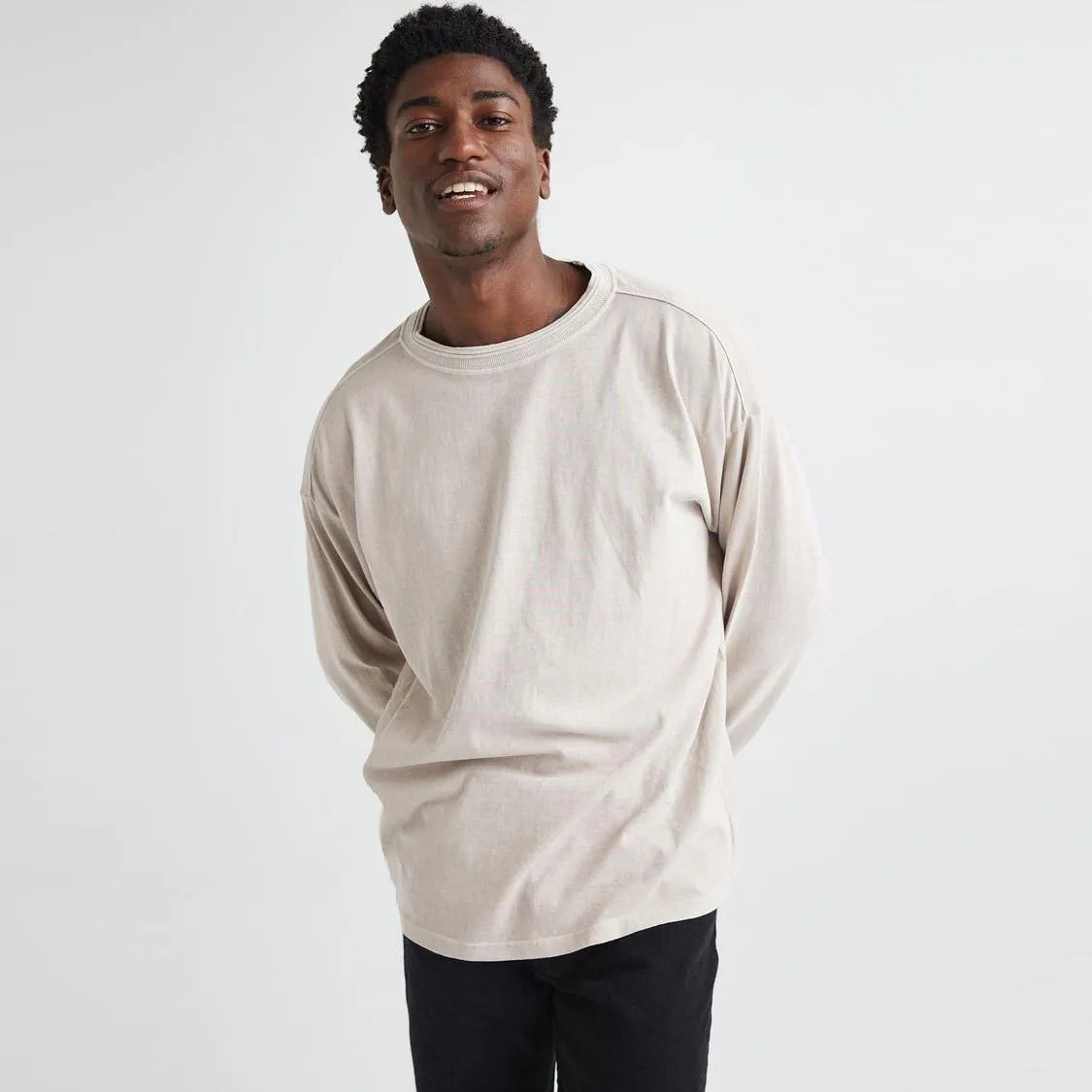 Long Sleeve Relaxed Tee (Wet Weather)