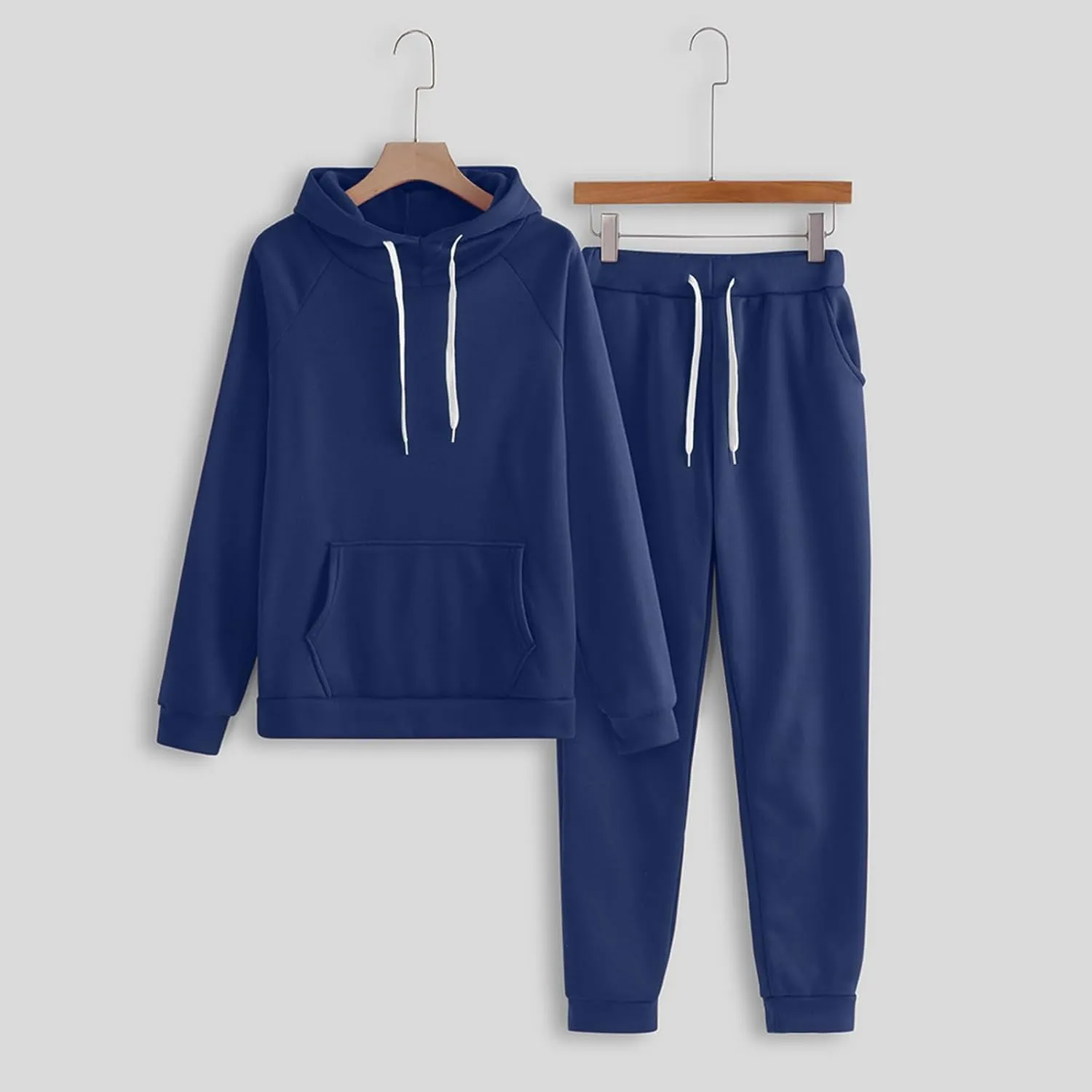 Lounge Sets for Women 2024 Long Sleeve V Neck Comfy Fall Hoodie Sweatshirt Long Pants Outfits