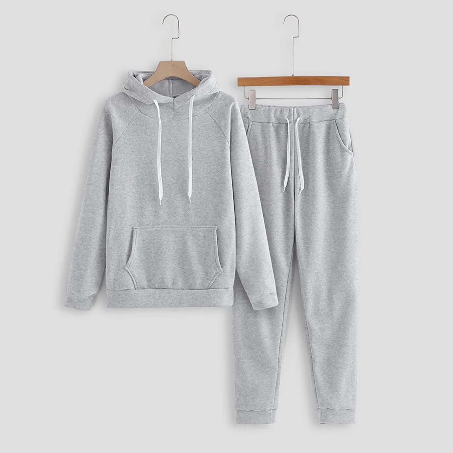 Lounge Sets for Women 2024 Long Sleeve V Neck Comfy Fall Hoodie Sweatshirt Long Pants Outfits