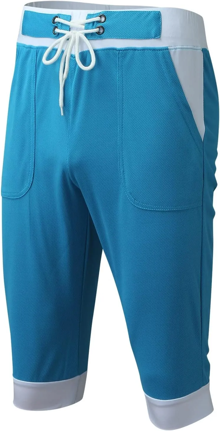 Mens Shorts Casual Men's Patchwork Slim fit 5 Inch Inseam Gym Shorts Running Shorts Basketball Shorts with Drawtring