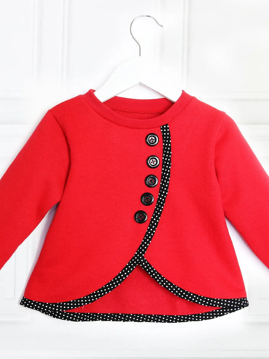MOLLY - Girls Sweater Sewing Pattern - Stretch