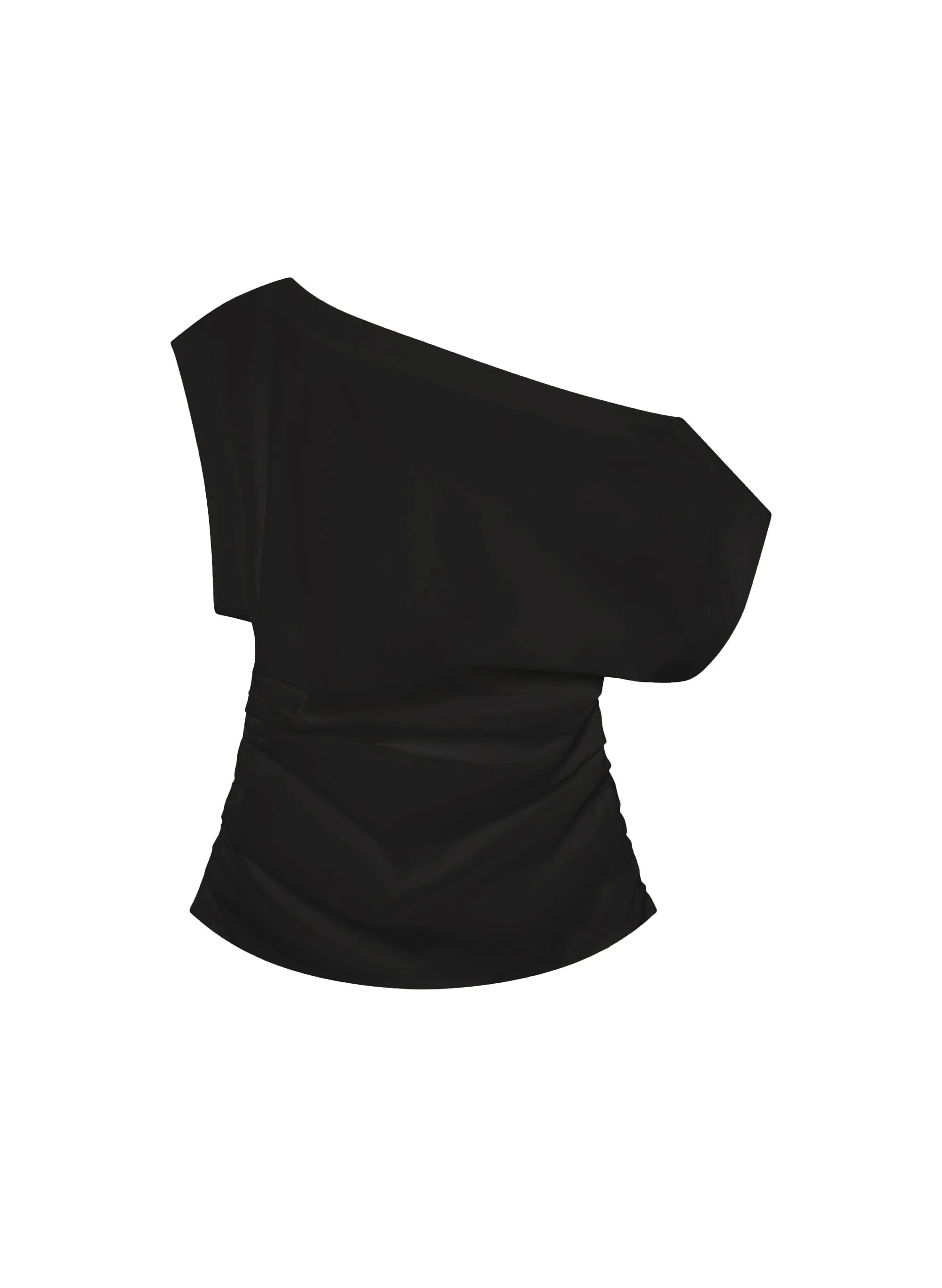Nara Stretch Cotton Off Shoulder Top