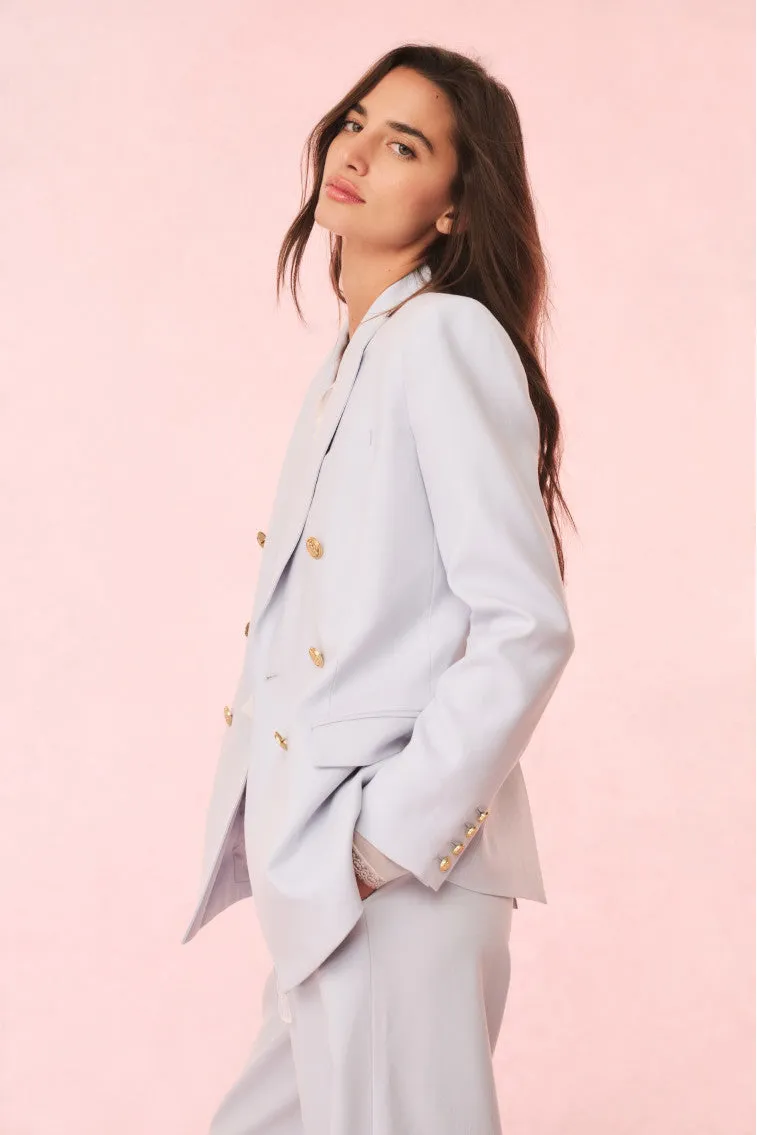 Reiser Wool-Blend Double-Breasted Blazer
