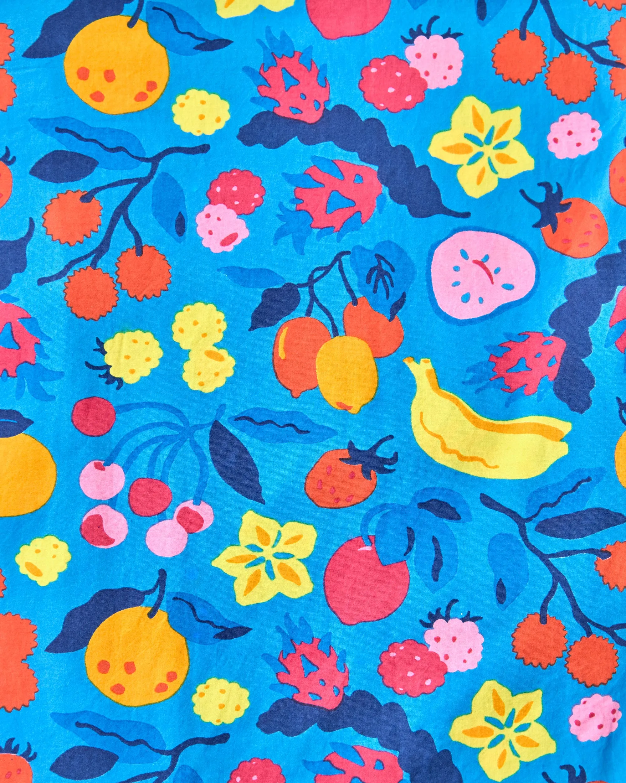 Smoothie Time - Sleep Shirt -  Tropical Blue
