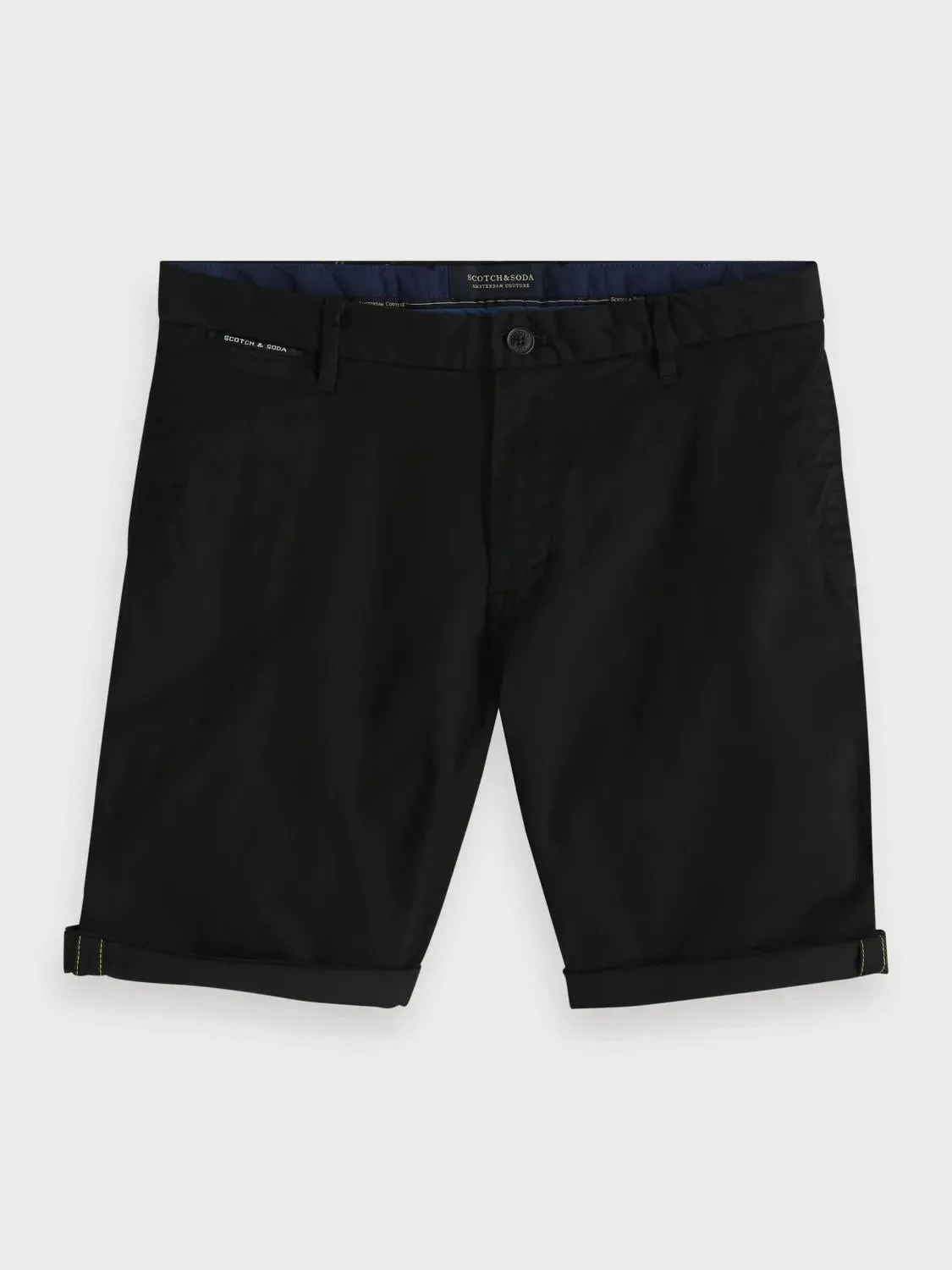 Stretch Chino Short (Black)