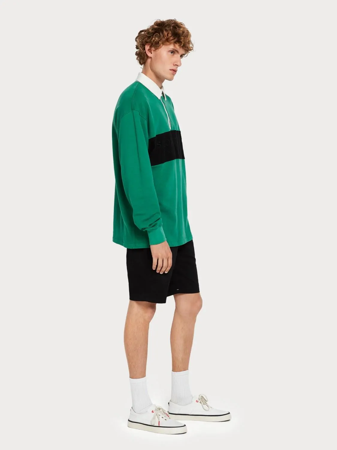 Stretch Chino Short (Black)