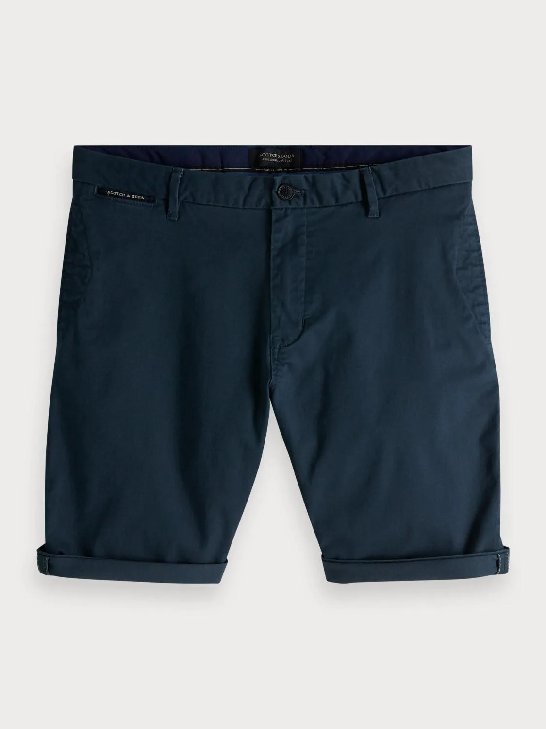 Stretch Chino Shorts (Navy)