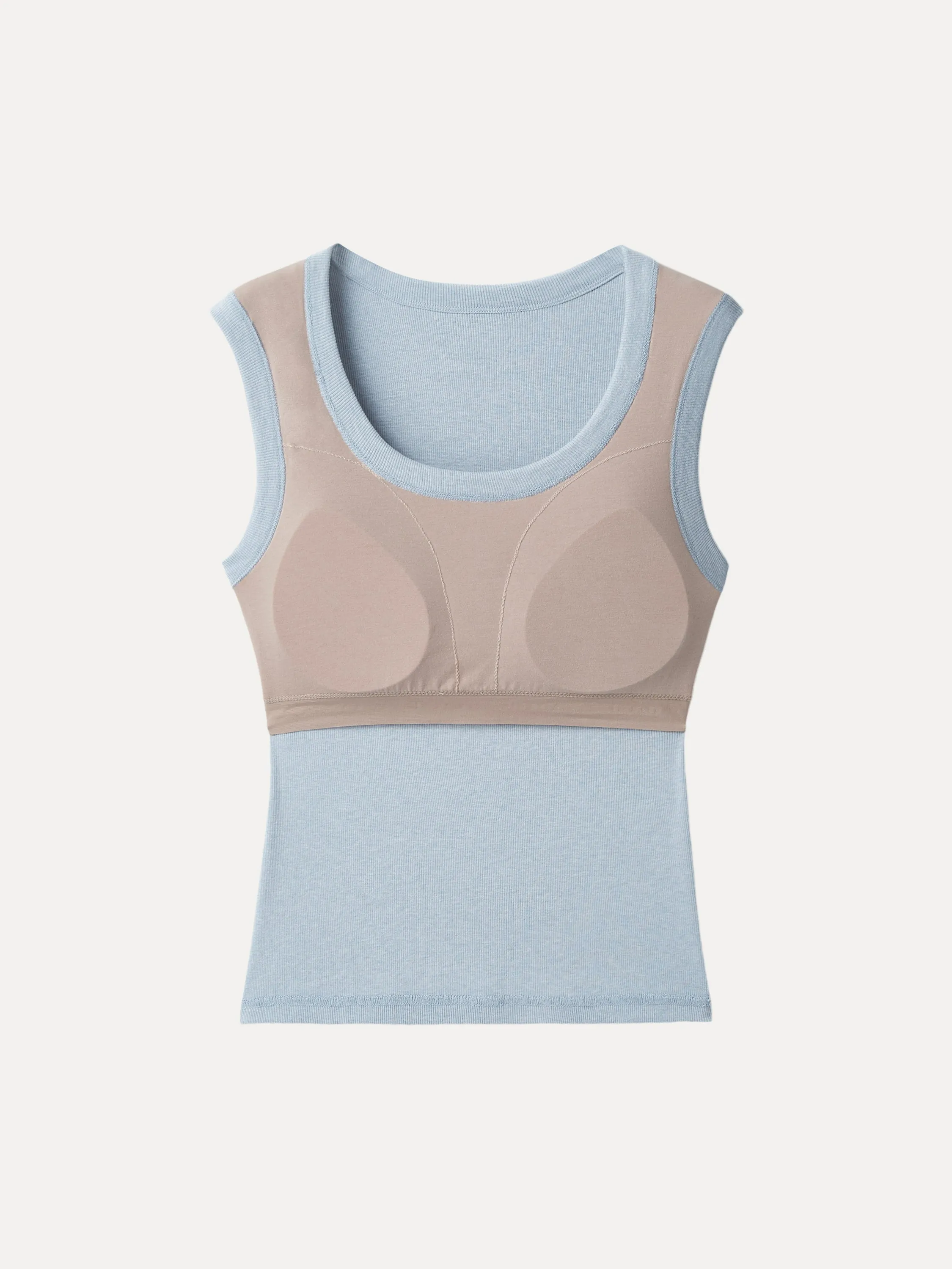 Stretch Cotton Scoopneck New Airy Brami Tank