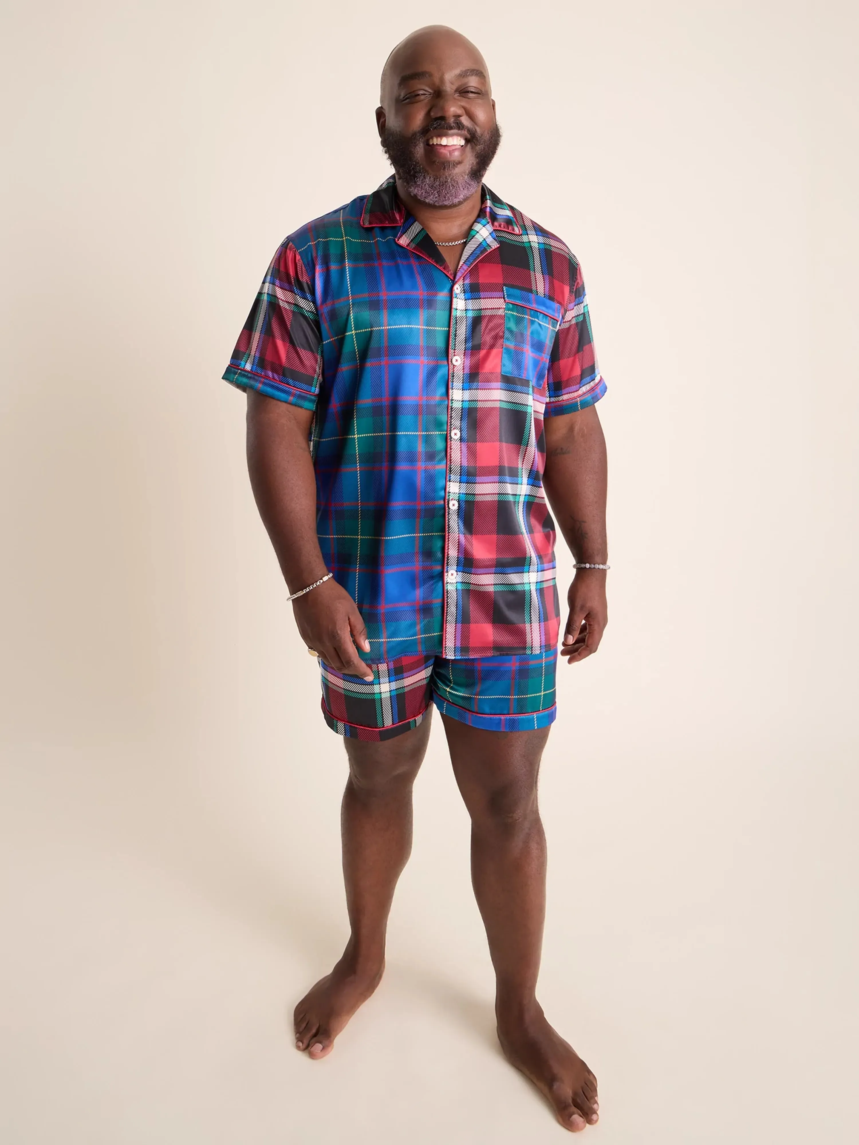 The All Wrapped Up (Satin Pajama Shirt)