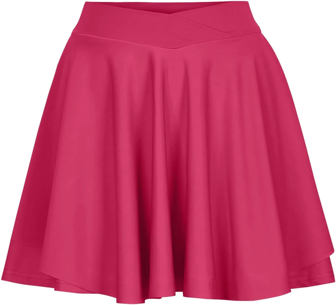 Womens Athletic Skirts Tennis Golf Shorts Criss Cross Waist High Waisted Flowy Pleated Skirts Tummy Control Skorts
