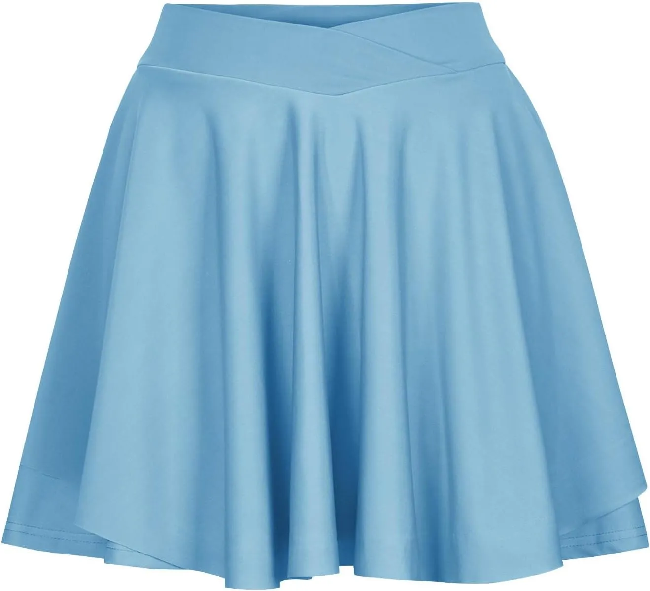 Womens Athletic Skirts Tennis Golf Shorts Criss Cross Waist High Waisted Flowy Pleated Skirts Tummy Control Skorts