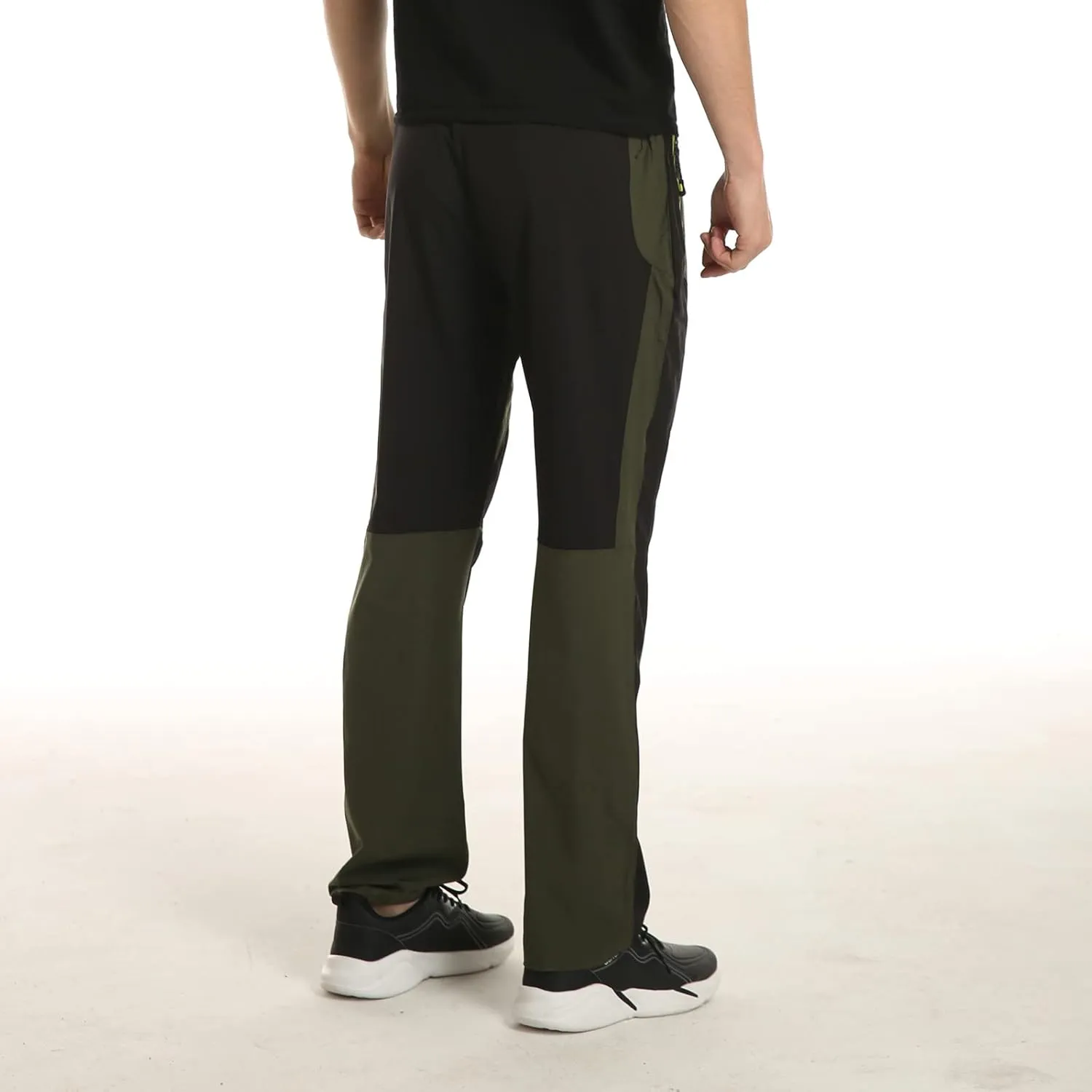 XUNRYAN Mens Hiking Pants Workout Lightweight Quick Dry Waterproof Outdoor Fishing Mountain Pants Trousers Activewear